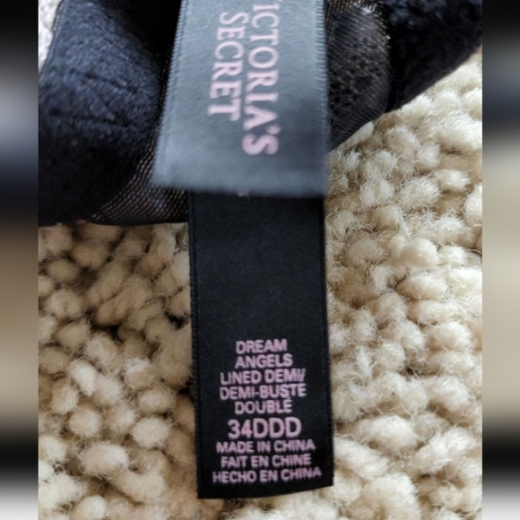 Victoria's Secret Black Lace Bra Panty Set NEW! - Picture 5 of 7